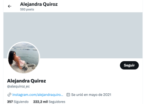 Alejandra Quiroz en OnlyFans