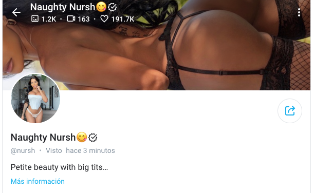  Onlyfans de España llamada Nursh @nursh,